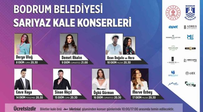 Demet Akalın Bodrum'da çifte konser verecek