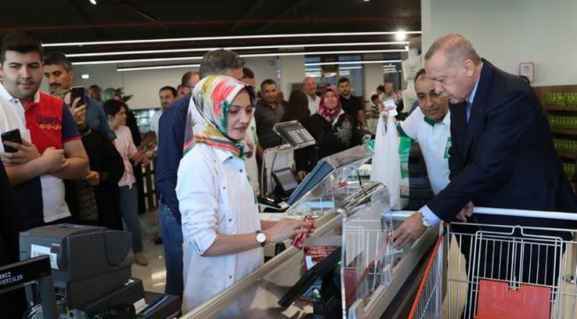 Erdoğan: Bin yeni market açacağız