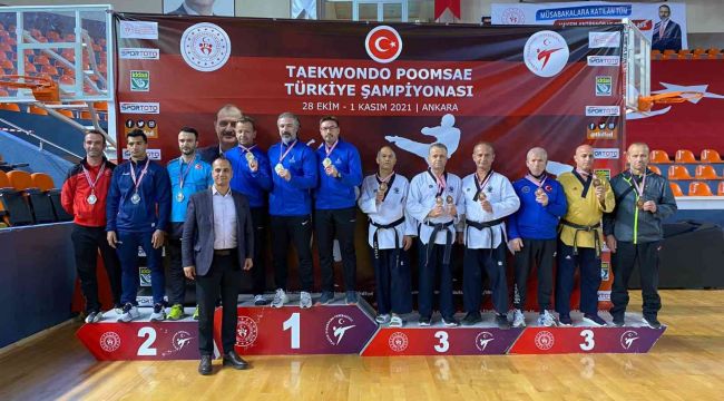 Çiğli Belediyesi Taekwondo Takımı'ndan 3 bronz