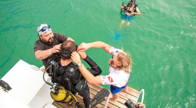 Dalış turizminde bir ilk Balıkesir'de gerçekleştirilecek