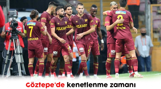 Göztepe kenetlendi