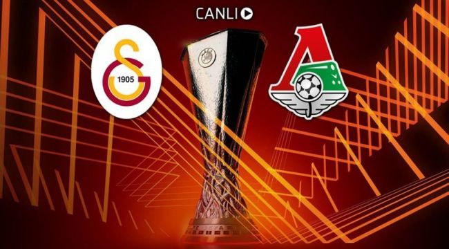 UEFA Avrupa Ligi'nde ilk yarı Galatasaray: 1 - Lokomotiv Moskova: 0