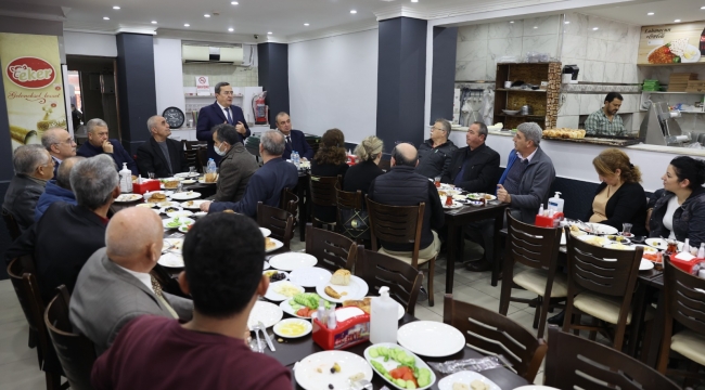 Başkan Batur, Gültepe esnafını dinledi