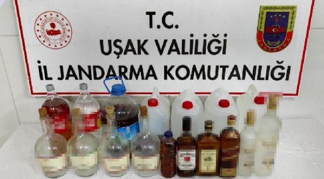 Evinde 30 litre sahte içki ile yakalanıp, gözaltına alındı