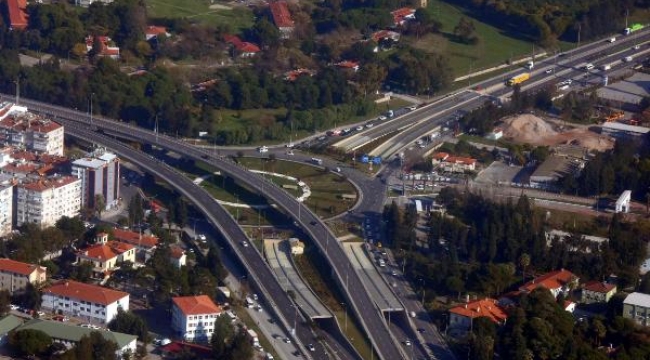 İzmir'de jandarmadan havadan trafik denetimi