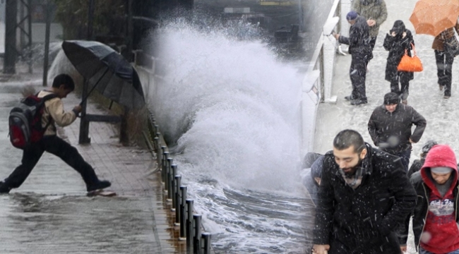 Meteoroloji'den İzmir için 'kuvvetli yağış' uyarısı