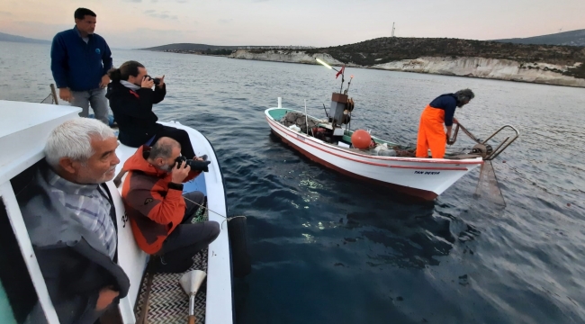 Mordoğanlı balıkçıların yaşamı belgesel oldu 