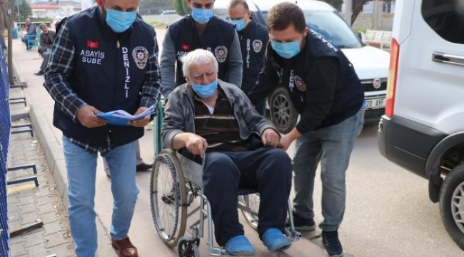 Tekerlekli sandalyeyle getirildi, tutuklandı