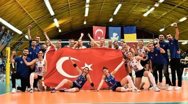 Aydın voleybolda Avrupa'da yarı final sınavında