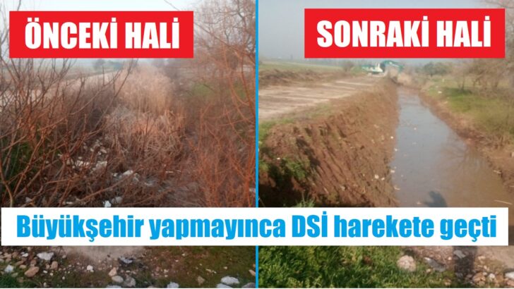 DSİ sulama kanallarını yeniledi