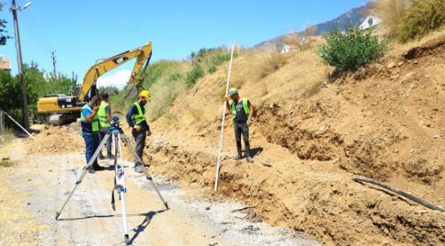 Fethiye'de kanalizasyon çalışmasının yüzde 85'i tamamlandı