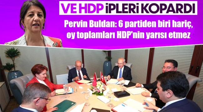 HDP ipleri kopardı