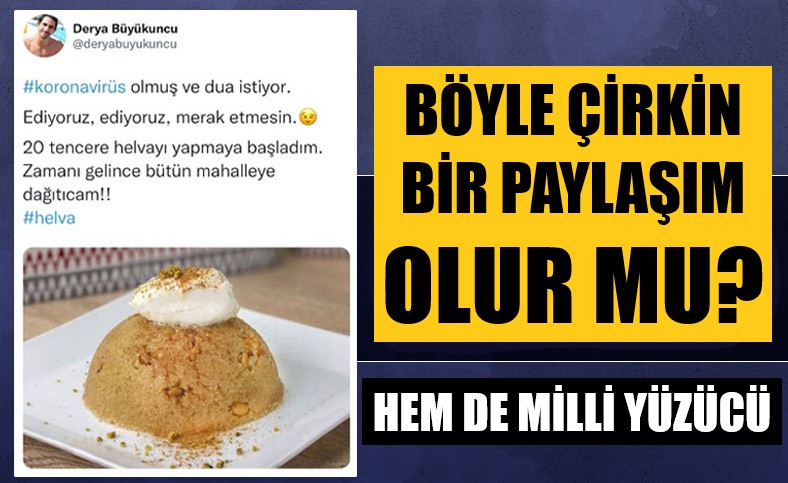 Milli yüzücüden Cumhurbaşkanına: 20 tencere helva dağıtacağım