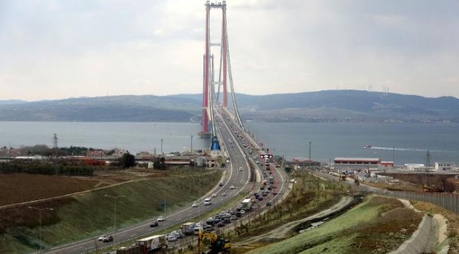 1915 Çanakkale Köprüsü'nde geçişler başladı