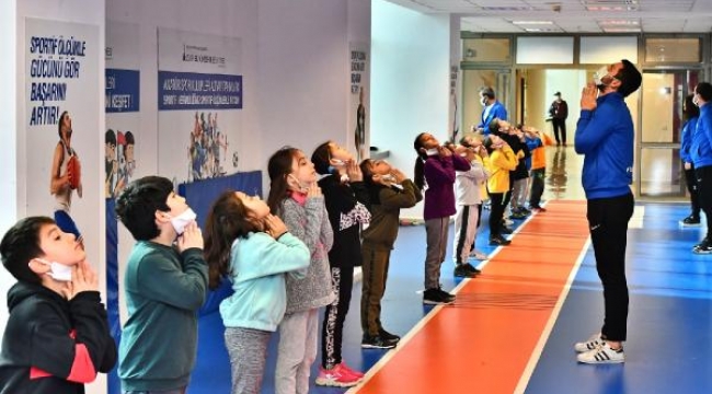 8-10 yaşları arası çocukların sportif yetenekleri keşfedilecek