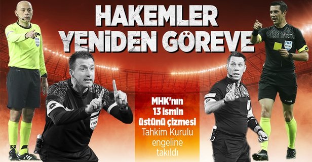 MHK hakemleri attı, karar Tahkim'den döndü