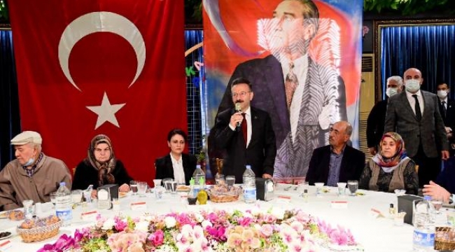 Aydın'da şehit yakınları ve gaziler için iftar yemeği