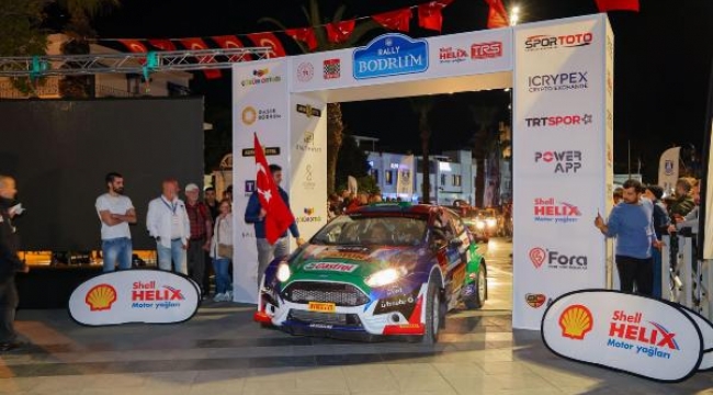 Bodrum'da ralli heyecanı seremoniyle başladı