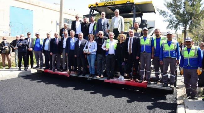 Bornova'da 107 sokağa 40 kilometre asfalt serilecek