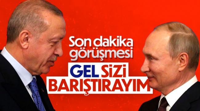 Cumhurbaşkanı Erdoğan, Putin ile konuştu