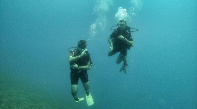 Dalış turizminin kalbi Kuşadası'nda atacak