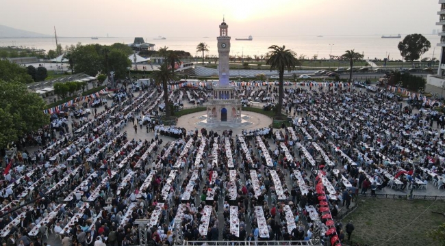 Cumhurbaşkanı, İzmir'e bağlandı, mesaj verdi