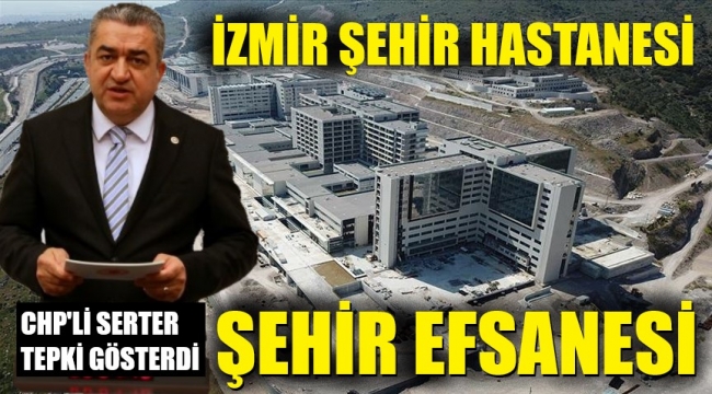 İzmir Şehir Hastanesi tepkisi