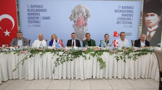 Bayraklı 1. Uluslararası Homeros Edebiyat Sanat Festivali için gün sayıyor