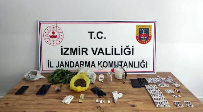 İzmir'deki uyuşturucu baskınında 8 tutuklama