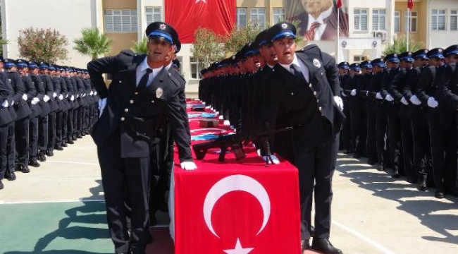 Aydın POMEM'de 483 öğrenci polis oldu