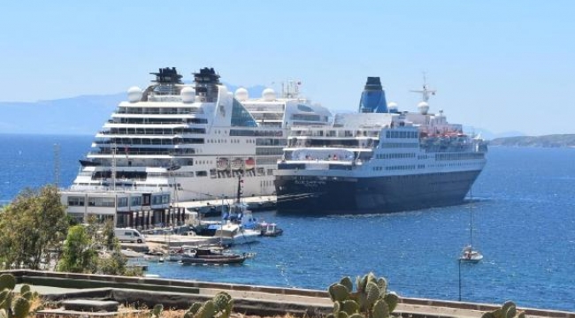 Bodrum'a kruvaziyer bereketi