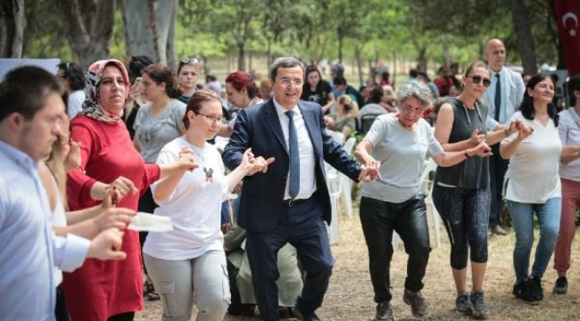 Kurslardan mezun olan Konaklı kadınlar piknikte buluştu