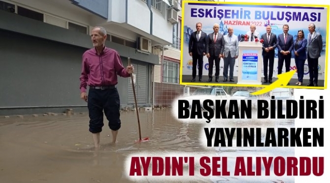 Sağanağın vurduğu Aydın'da hasar tespitine başlandı