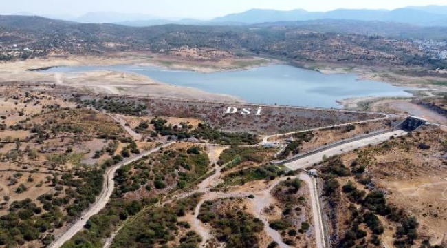 9 günlük tatilde Bodrum'un barajlarını boşalttılar