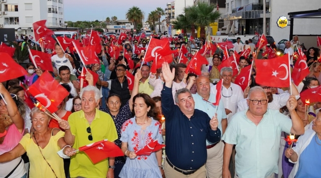 Çeşme Ilıca'dan Atamıza Selam