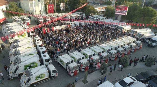 Daha temiz Bornova için! Belediye bu yıl 75 bin 960 ton katı atık topladı