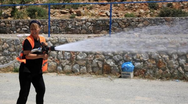 Eğitimli Mahalle Afet Gönüllüleri ile Bodrum afetlere hazır