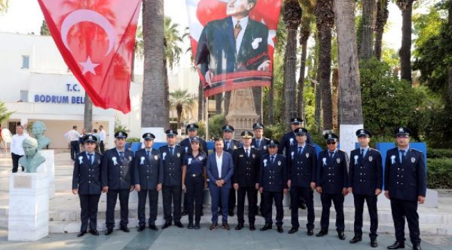 Bodrum'da zabıta teşkilatı kuruluş yıl dönümü töreni düzenlendi