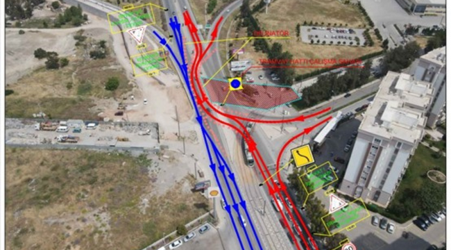 Çiğli Tramvay hattında yoğun mesai