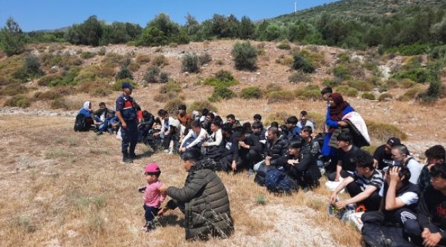 İzmir'de 10 günde 475 kaçak göçmen yakalandı