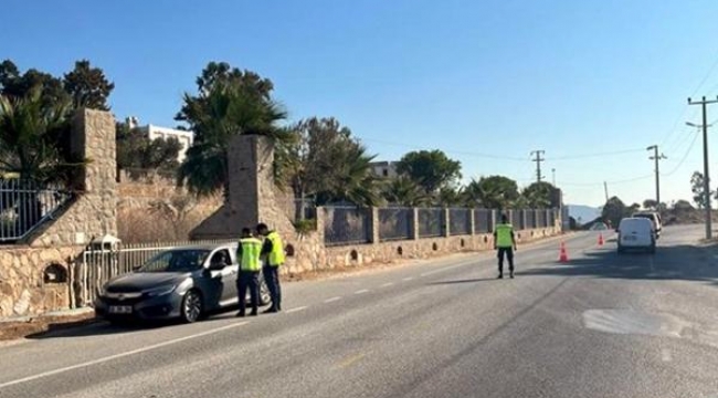 Muğla'da 'huzur ve güven' uygulamasında 20 gözaltı