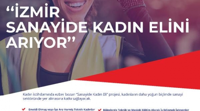 Sanayide kadın istihdamını artıracak proje için başvurular alınmaya başladı