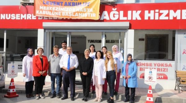 Yunusemre Belediyesi tarafından Sağlık Hizmetleri Merkezi açıldı