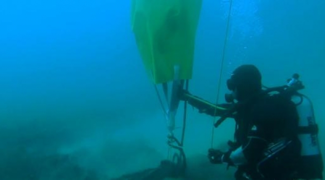 Çanakkale Boğazı, 20 bin metrekare hayalet ağdan temizlendi