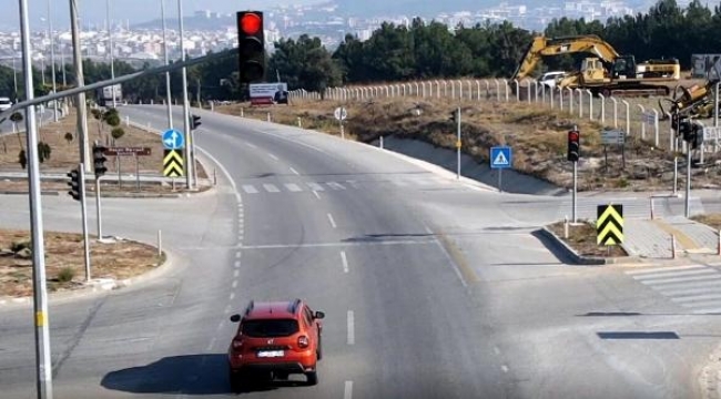 Çanakkale'de dron destekli kırmızı ışık denetimi