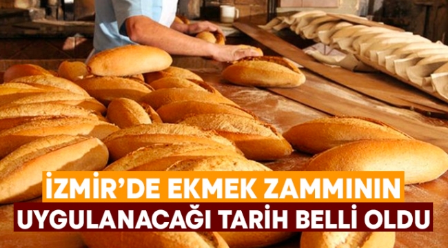 İzmir'de ekmek 5 lira oluyor