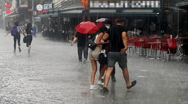 İzmir için 'sağanak' uyarısı