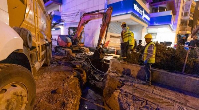 İZSU, Karşıyaka'da yağmur suyu ve atık su hatlarını ayrıştırıyor