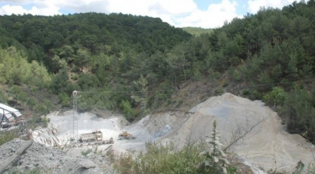 Bergama'da mera ve orman alanına taş ocağı onayı verildi