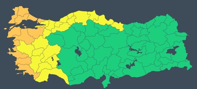 Uyarı üstüne uyarı: Dışarı çıkmayın